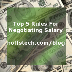 Top 5 Rules For Negotiating Salary