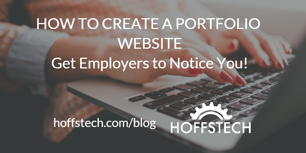 How To Create A Portfolio Website