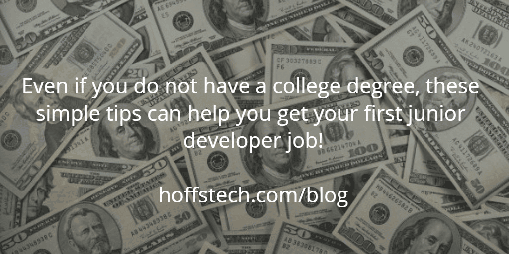 How To Get Your First Junior Developer Job