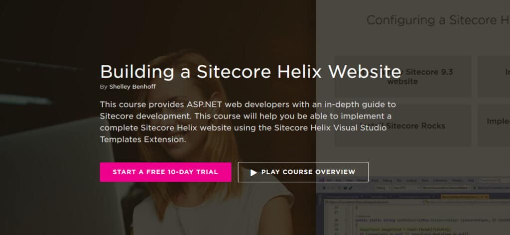 Buildng a Sitecore Helix Website