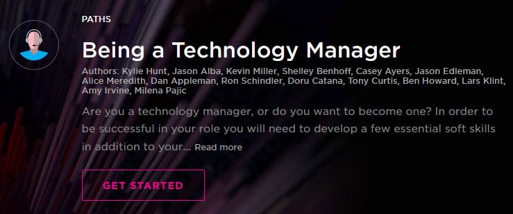 Being a Technology Manager