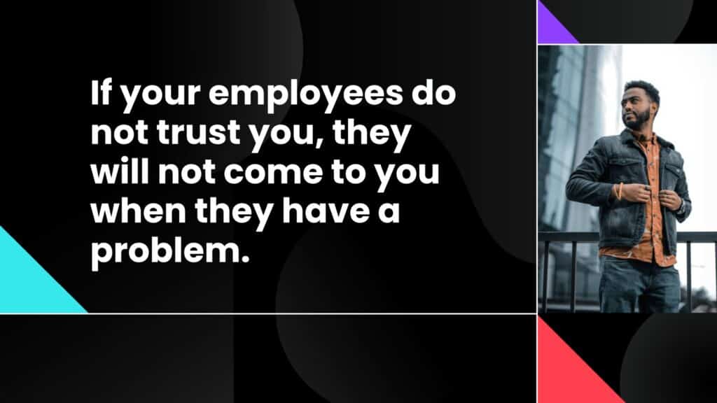 recognizing unspoken conflict in the workplace - establishing trust